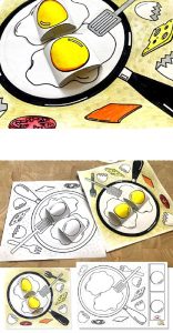 DIY: Бумажная яичница