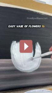 DIY: Картина с цветами