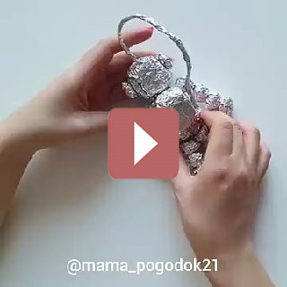 DIY: Космонавт из фольги