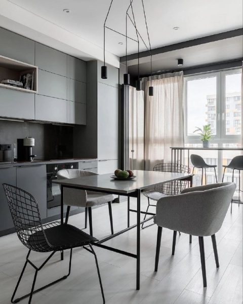 Дизайн интерьера: Безумно стильный дизайн квартиры