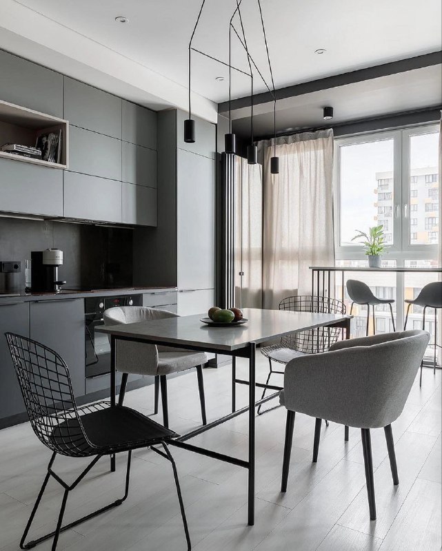 Дизайн интерьера: Безумно стильный дизайн квартиры