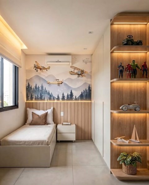 Дизайн интерьера: Обзор продуманной и уютной детской комнаты