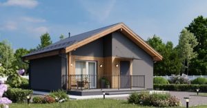 Дизайн интерьера: Планировка эконом дома площадью 66 кв. м.