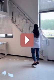 Дизайн интерьера: Практичная складная лестница