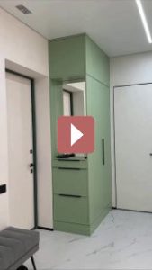 Дизайн интерьера: Практичный шкаф для прихожей