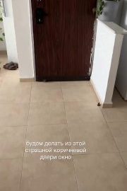 Как стильно обновить старую дверь своими руками