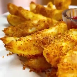 Картошка в панировке