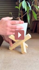 Комнатные растения: Подставка для цветов своими руками: создаем уютный акцент