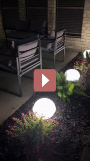 Ландшафтный дизайн: Идея чудесных уличных фонариков