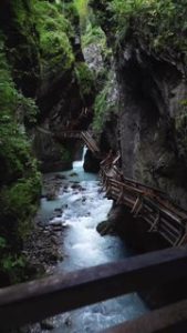 **Невероятно красивое ущелье Зигмунд-Тун-Кламм, Австрия **