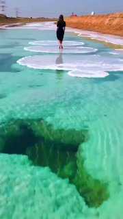 Озеро Аль-Ватба - пустынное чудо в Абу-Даби