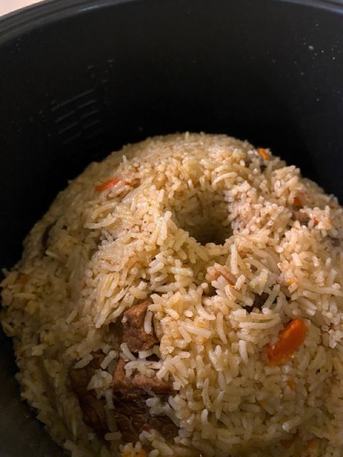 Плов а-ля узбекский на ифтар