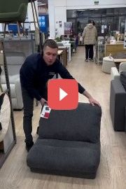 Практичный пуфик для небольших квартир