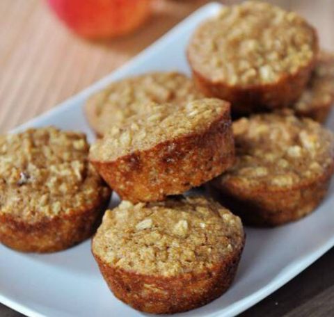 Рецепты: Миндально-яблочные кексы