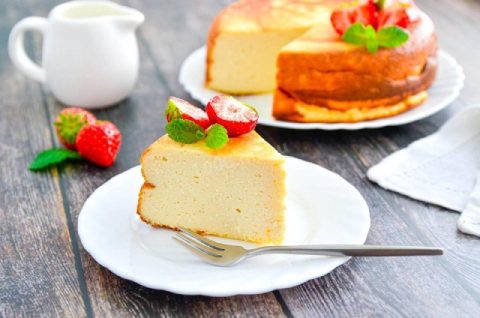 Рецепты: Творожная запеканка