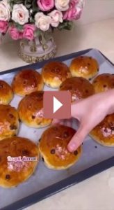 Рецепты: Воздушные булочки к чаю