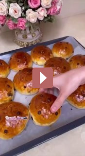 Рецепты: Воздушные булочки к чаю