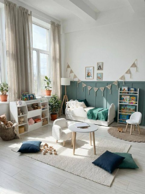 Создаём уют в детской комнате