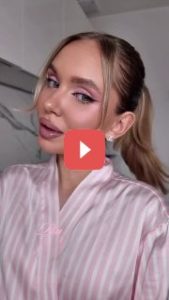 Туториал «Розовый макияж».