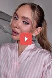 Туториал «Розовый макияж».