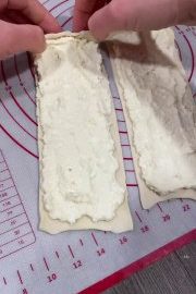 Творожные рулетики на скорую руку