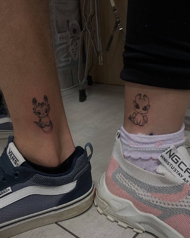 Женские татуировки: Тату с парнем, оцените ?