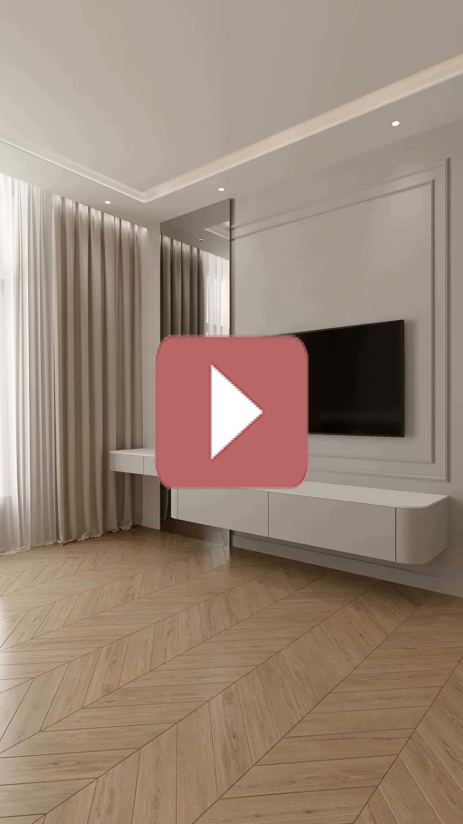 Уютные идеи ТВ‑зоны в спальне. Какой вариант понравился больше?