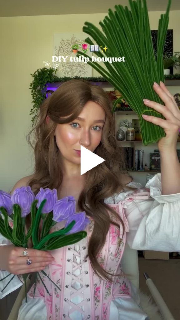 🌷Букет бархатных тюльпанов🌷